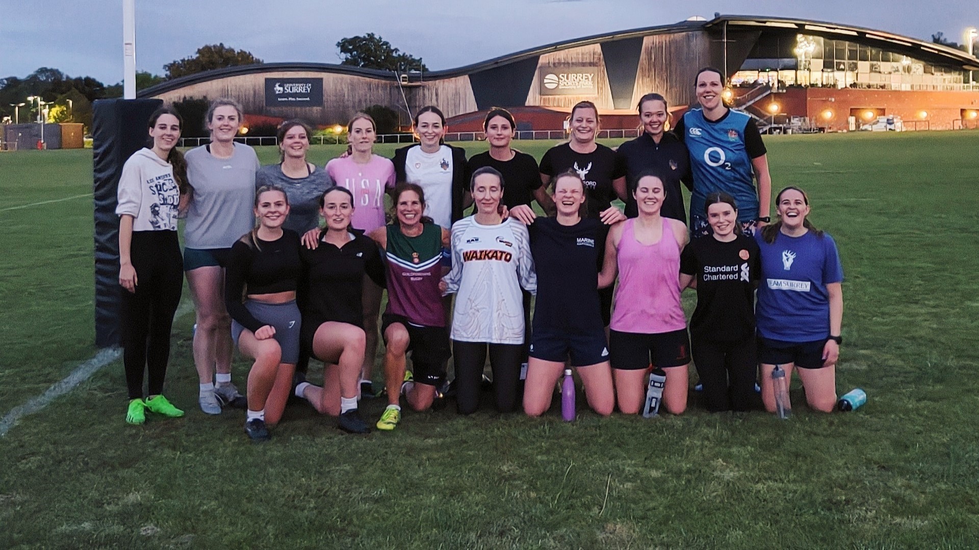 Image of Guildfordians RFC (GRFC) Touch Rugby team located on Stoke Park Guildford - Respect